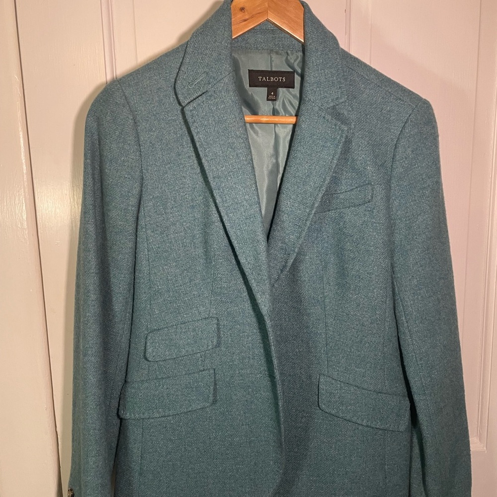 Talbots- Wool, Fully Lined, Blazer - image 1